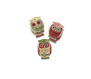 Highland Village Owl Ornaments