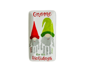 Highland Village Gnome Holiday Plate