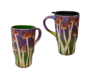 Highland Village Mushroom Mugs
