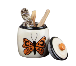 Highland Village Butterfly Jar