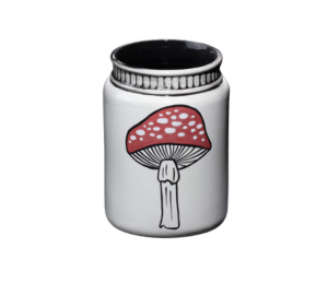 Highland Village Mushroom Jar
