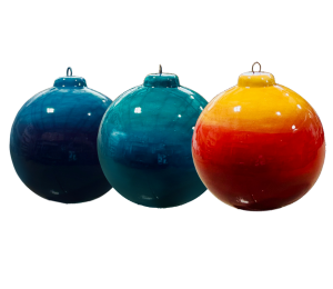 Highland Village Jewel Toned Ombre Ornament