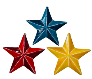 Highland Village Jewel Toned Stars