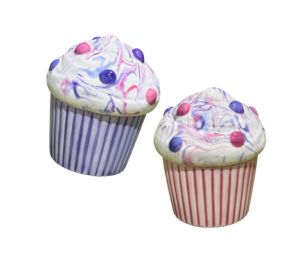 Highland Village Shaving Cream Cupcakes